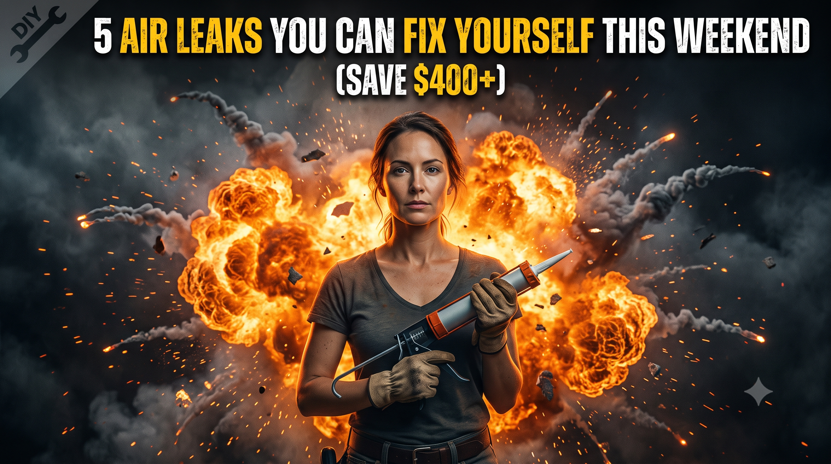 5 Air Leaks You Can Fix Yourself This Weekend (Save $400+) thumbnail